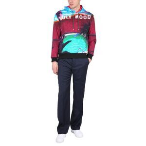 ETRO Graphic Print Hoodie Men MULTICOLOUR Sweaters & Cardigans